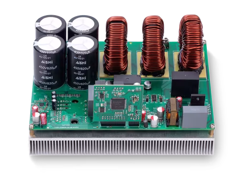 7kw three phase pfc digital power board 02