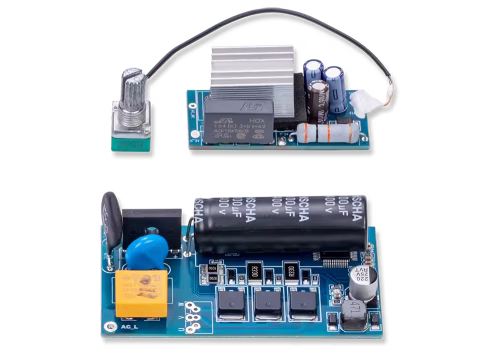 Hot air gun motor drive board and temperature control board 02