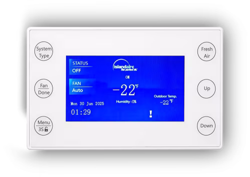 Wired thermostat controller 01