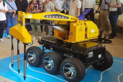 智能振捣机器人